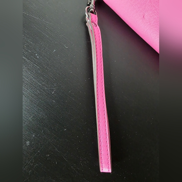 Aimee Kestenberg Pink Zip Around Wristlet Wallet - Picture 7 of 16